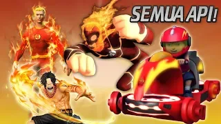 Top Fire Characters: Boboiboy Fire, Boboiboy Blaze, Boboiboy Frostfire (Animated Characters)