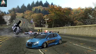 VW Golf GTI - Need For Speed Most Wanted | Epic Police Chase!