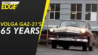 Russians celebrate the 65th anniversary of old Volga GAZ-21