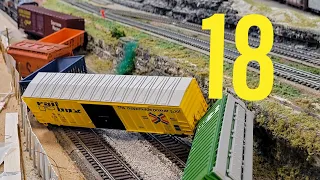 HO Derailments and Fails 18!