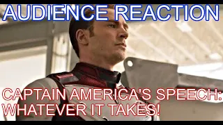 Audience Reactions - Captain's Speech Whatever It Takes (Avengers: Endgame Theater Reaction)