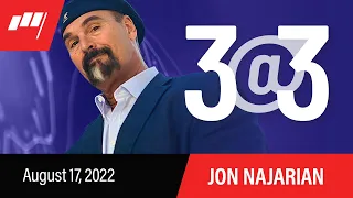 3@3 with Jon Najarian- $CHWY $RIG & $IWM