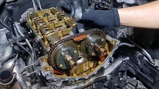 [Tutorial Bongkar] Buka Cylinder Head Mercedes Benz W203 M271 C Class