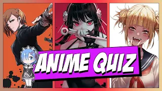 Anime Quiz #25 - Openings, Endings, OSTs, Manga Panels and Eyes