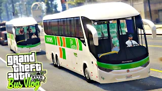 GTA V BusVlog: VIAÇÃO SÃO GERALDO Ônibus Marcopolo G7 1200 4X6