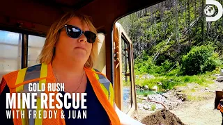 Freddy's New Sluice Box Maximizes Gold Recovery by 300% | Gold Rush: Mine Rescue | Discovery