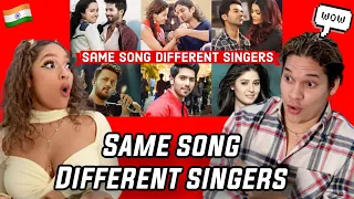 Waleska & Efra react to Same Song Different Singers - Who Sang It Better? Shreya, Atif , Armaan +