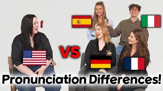 American was shocked by European Word differences!! (Spain,Italy,German,France)