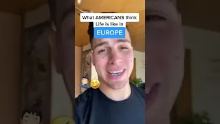 American Goes to Europe🤯🤣