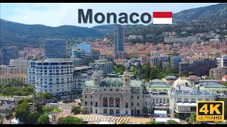 Monaco - Drone Footage and Walking Tour - 4K - French Riviera #monaco #montecarlo