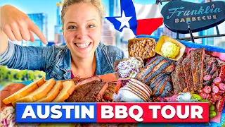 AMAZING TEXAS BBQ! Austin BBQ Tour | Franklin, Valentina's, Leroy and Lewis!