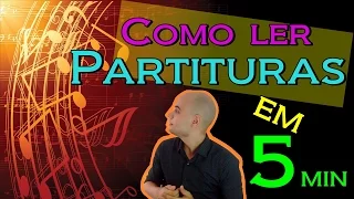 Como ler partituras em 5 minutos!