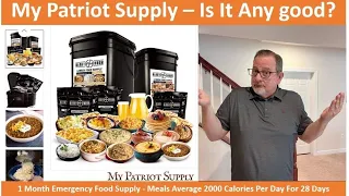 My Patriot Supply - Ready Hour - Survival Food - Is It Any Good???