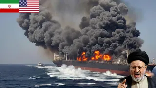 IRAN IS VERY PANIC! US B-52 bomber jet hits Iranian nuclear tanker in the Red Sea