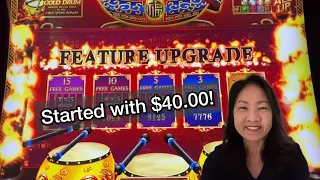 Got The Gold Drum Bonus! Dancing Drums Explosion #slot #dancingdrums #slotmachine #casino #slots