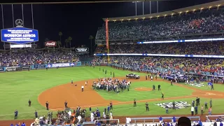 Final Play and Astros Celebration After Winning the 2017 World Series