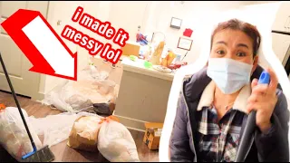 Mom Visits My Apartment For FIRST TIME! (i ruined it)