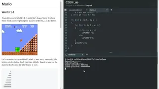 CS50 Mario SOLUTION - Problem Set 1 | Explanation and CODE