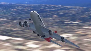 QANTAS AIRBUS A380 ALMOST SURVIVES STALL!!!