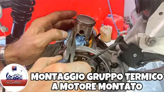 MONTAGGIO GRUPPO TERMICO A MOTORE MONTATO