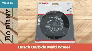 Bosch Carbide Multi Wheel / kotouč do úhlové brusky