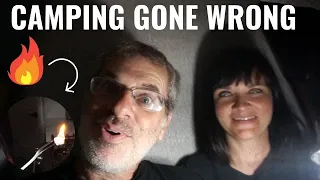 CAMPING GONE WRONG // DAY IN THE LIFE VLOG