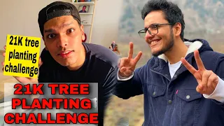 21K Tree Planting Challenge For @triggeredinsaan  and @Mythpat  | @NeonMan , @NeuzBoyy