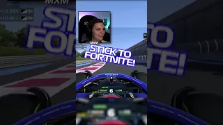 When Fortnite Youtubers play F1 22... (F1 22 Quadrant #FrenchGP ft. Lando Norris)