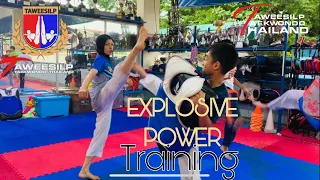 EXPLOSIVE POWER TRAINING #taekwondo