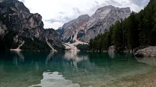 1 hour Indoor Cycling Prags to Plätzwiese Dolomites Italy Ultra HD