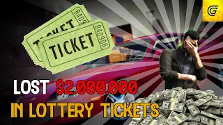 Opening 200 lottery tickets in Grand RP to win a Supra | Lost $2.000.000 in lottery ticket #grandrp