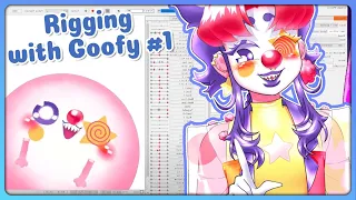 Goofy Ha0nk Livestream | Gum Rigging in Live2D #1