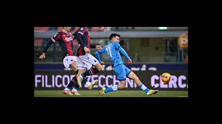 Highlights Bologna 0-2 Napoli goal di Lozano