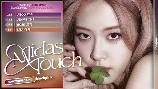 [AI COVER] How Would BLACKPINK Sing 'Midas Touch' (KISS OF LIFE) | Line Distribution