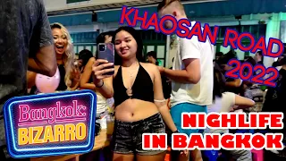 Khaosan Road - Nightlife in Bangkok Old Town (2022)