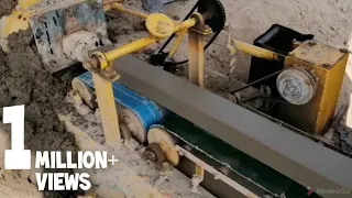 Modern Bricks Making Machine || Mud Bricks Making Machine