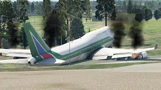 Flight Attendant Had To Emergency Land B747 After Pilot Got Drunk | XP11