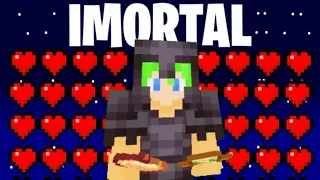 ME TORNEI IMORTAL EM 24 HORAS NO MINECRAFT - MINECRAFT SURVIVAL