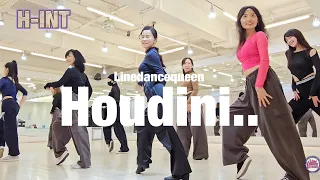 Houdini..Line Dance l High Intermediate l 후디니 라인댄스 l Linedancequeen