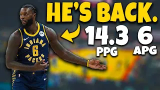 Lance Stephenson is BACK and thriving with the Pacers