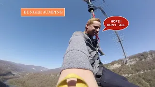 Bungee Jumping at Skypark (Sochi, Russia)