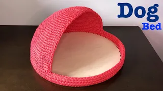 How to Crochet a pet Igloo, Dog Bed, Cat Bed, Pet House, Easy, Step by Step, Tutorial