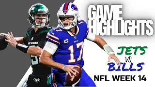 New York Jets vs Buffalo Bills | NFL Week 14 Game Highlights