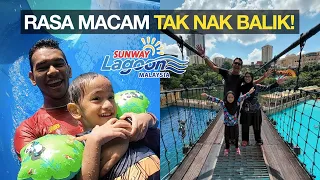 Dari Pagi Sampai Malam Aku Spend Time Kat Sunway Lagoon! 🥰