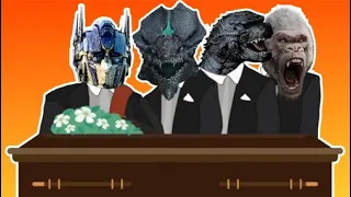 Transformers & Pacific Rim & Godzilla: King of the Monsters & Rampage - Coffin Dance Meme Song Cover