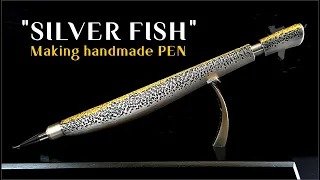 [ Pen Making ] Silver Fish / Custom mechanical pencil