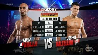 Glory 11 Chicago - Joseph Valtellini vs. Karim Ghajji