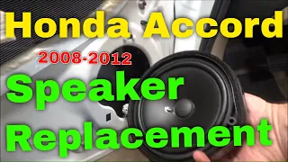 Honda Accord Speaker Replacement 2008-2012