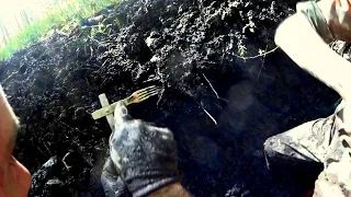 ML26 Раскопки немецкого блиндажа WW2 dugout excavations HD SUB