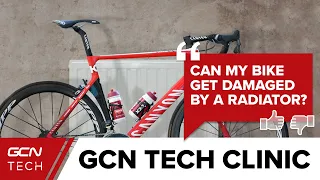 Can You Melt Your Bike On A Radiator? | The GCN Tech Clinic #AskGCNTech